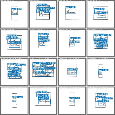 Word Detection and Extraction Pipeline